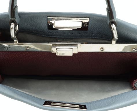 fendi peekaboo regular blue